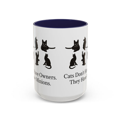 Cat Minions 2-Tone Coffee Mug
