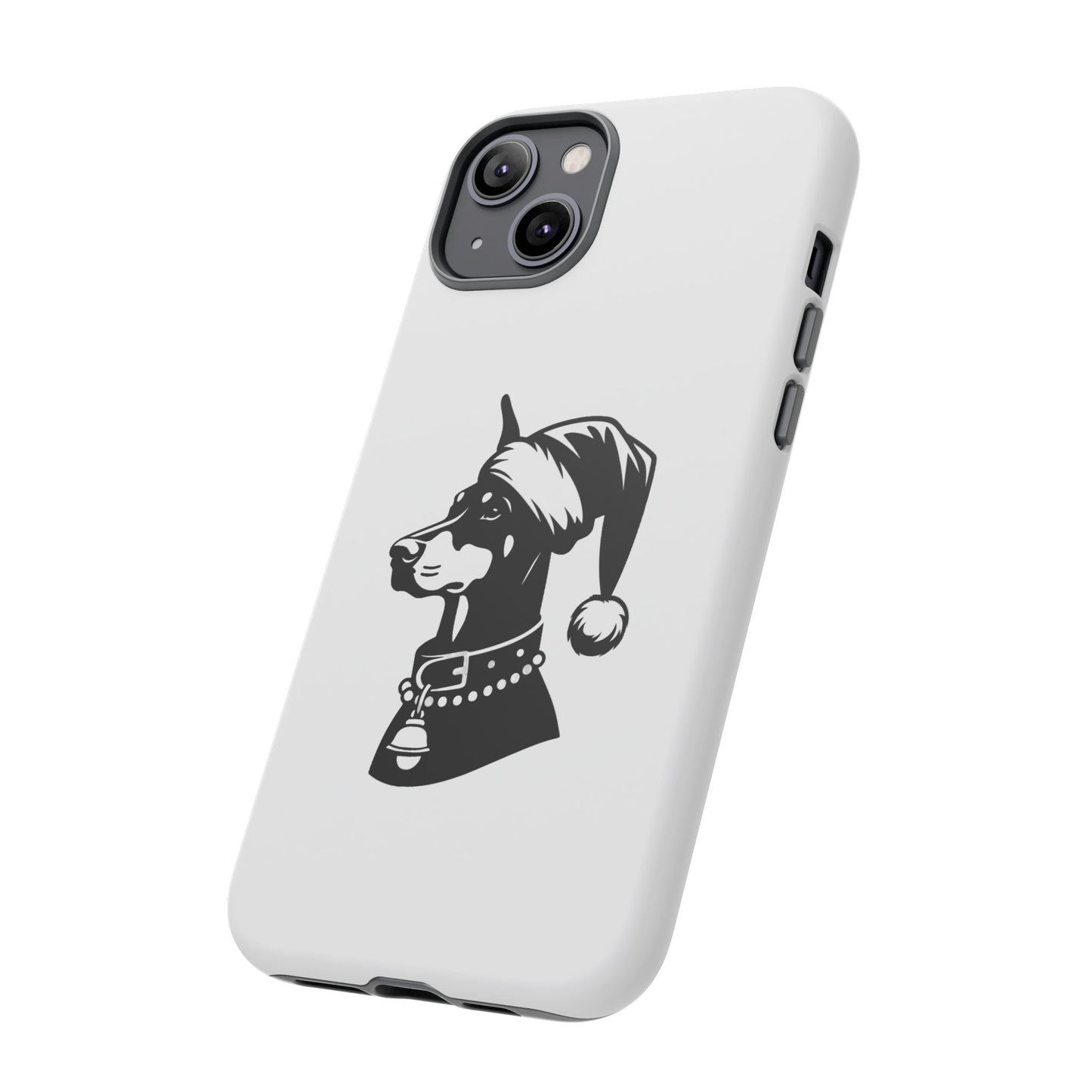Santa Paws Doberman iPhone Case