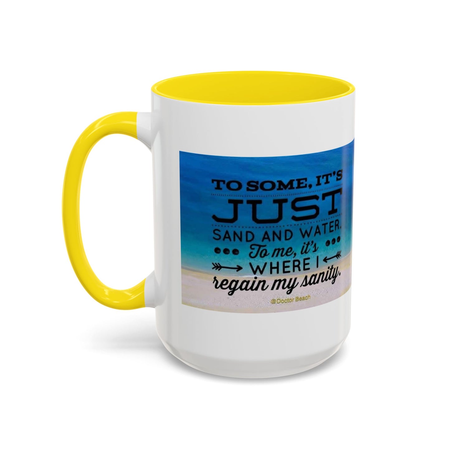 Dr. Beach 2-Tone Coffee Mug