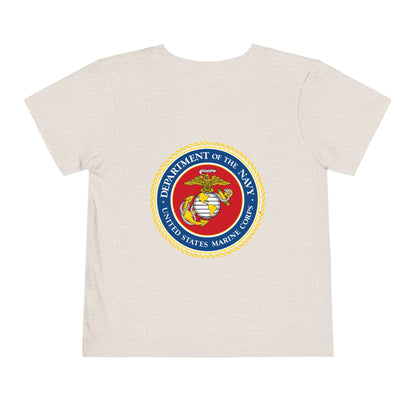 US Marine Corps Toddler Unisex Short Sleeve Crewneck Tee