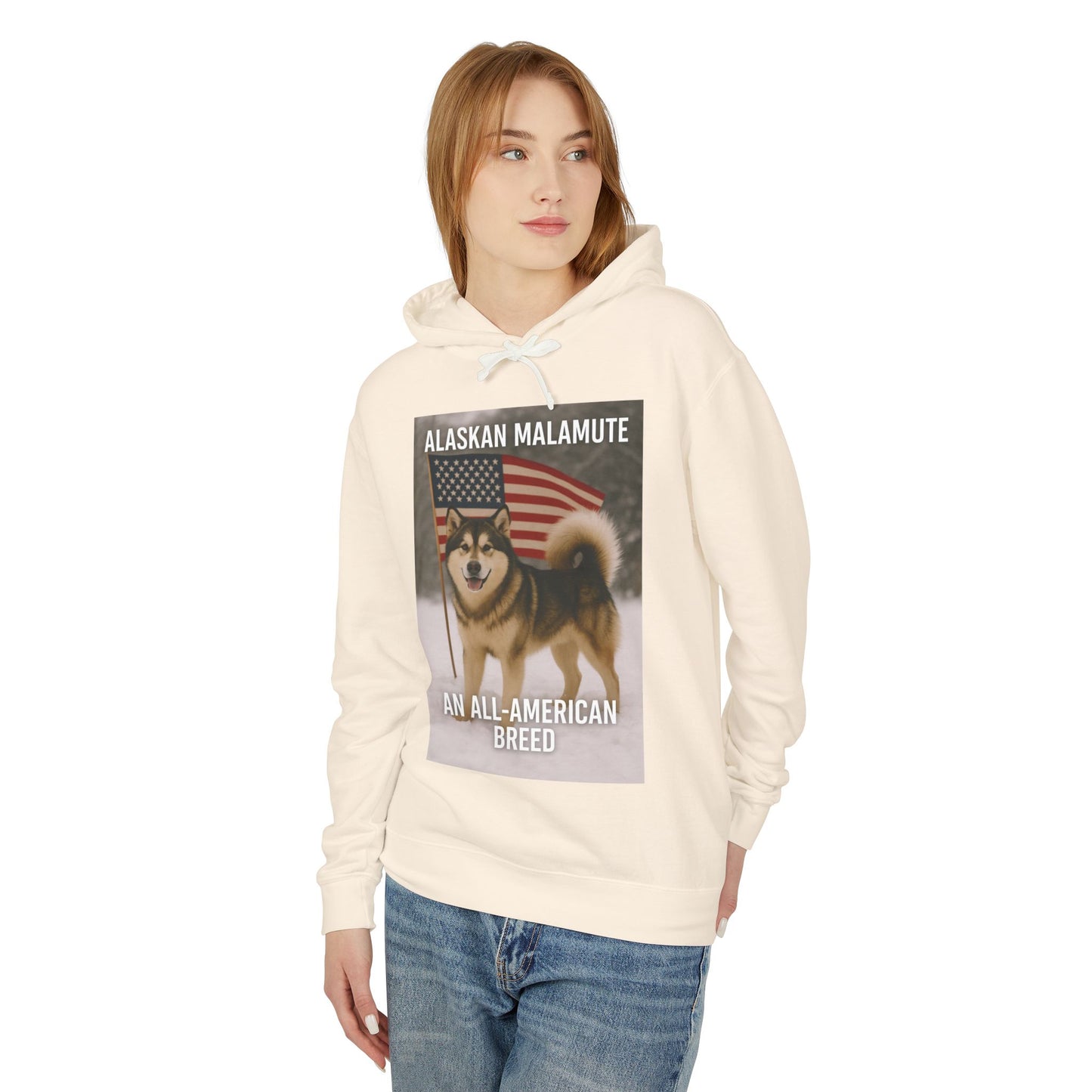 All-American Breed Unisex Lightweight Hoodie