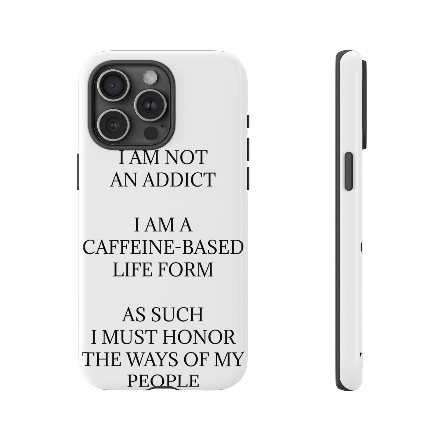 Not An Addict iPhone Case