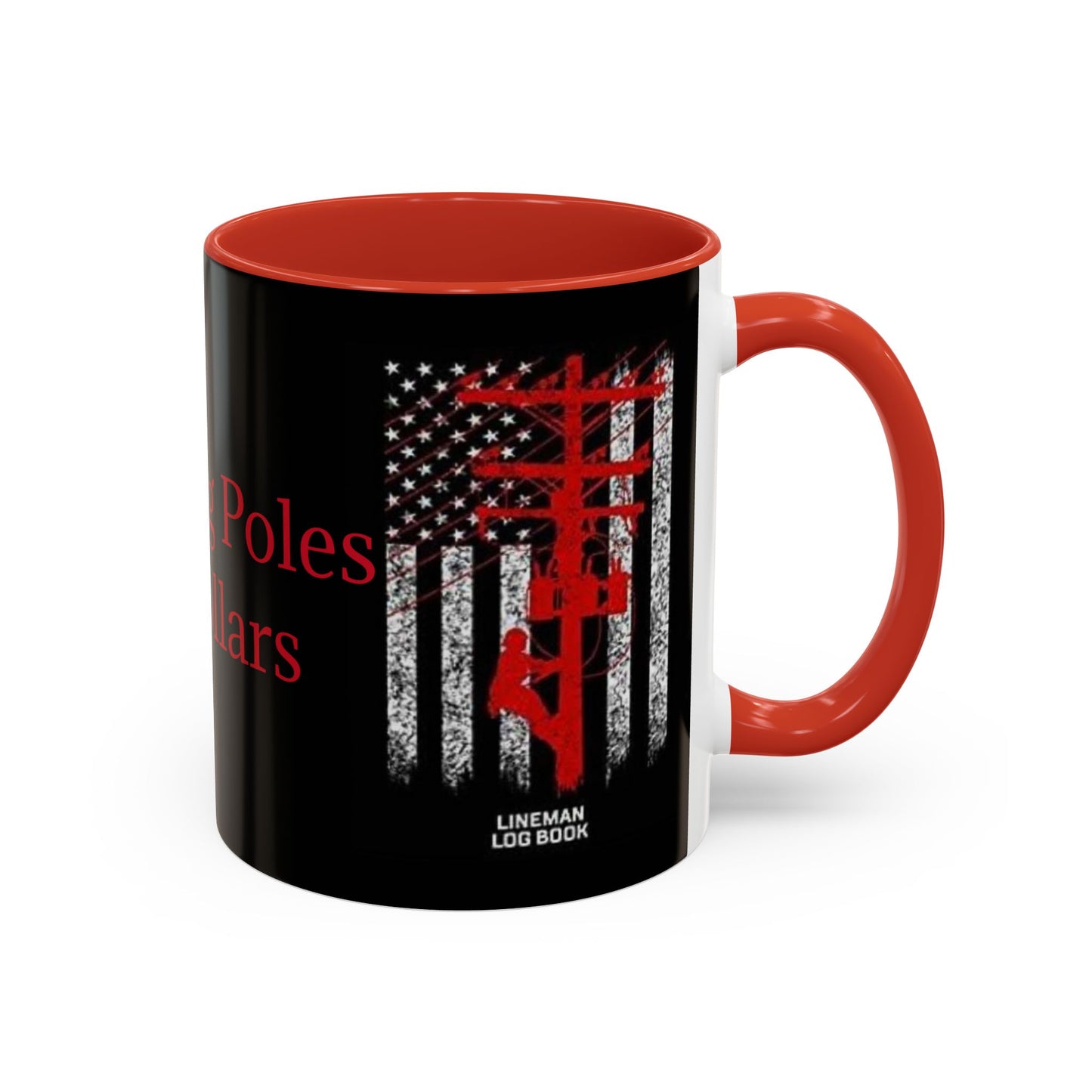 Climbing Poles 2-Tone Coffee Mug