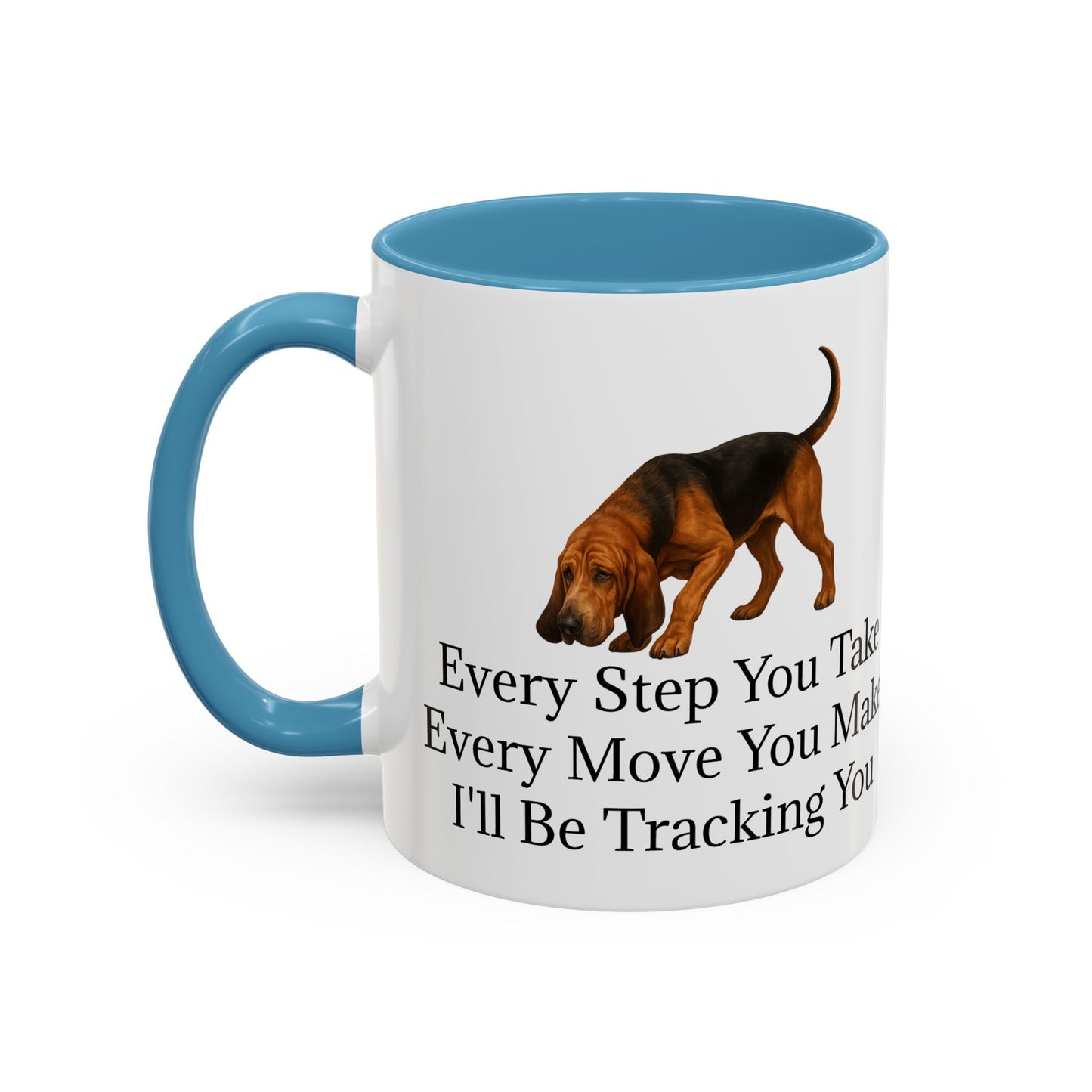 Tracking You 2-Tone Coffee Mug