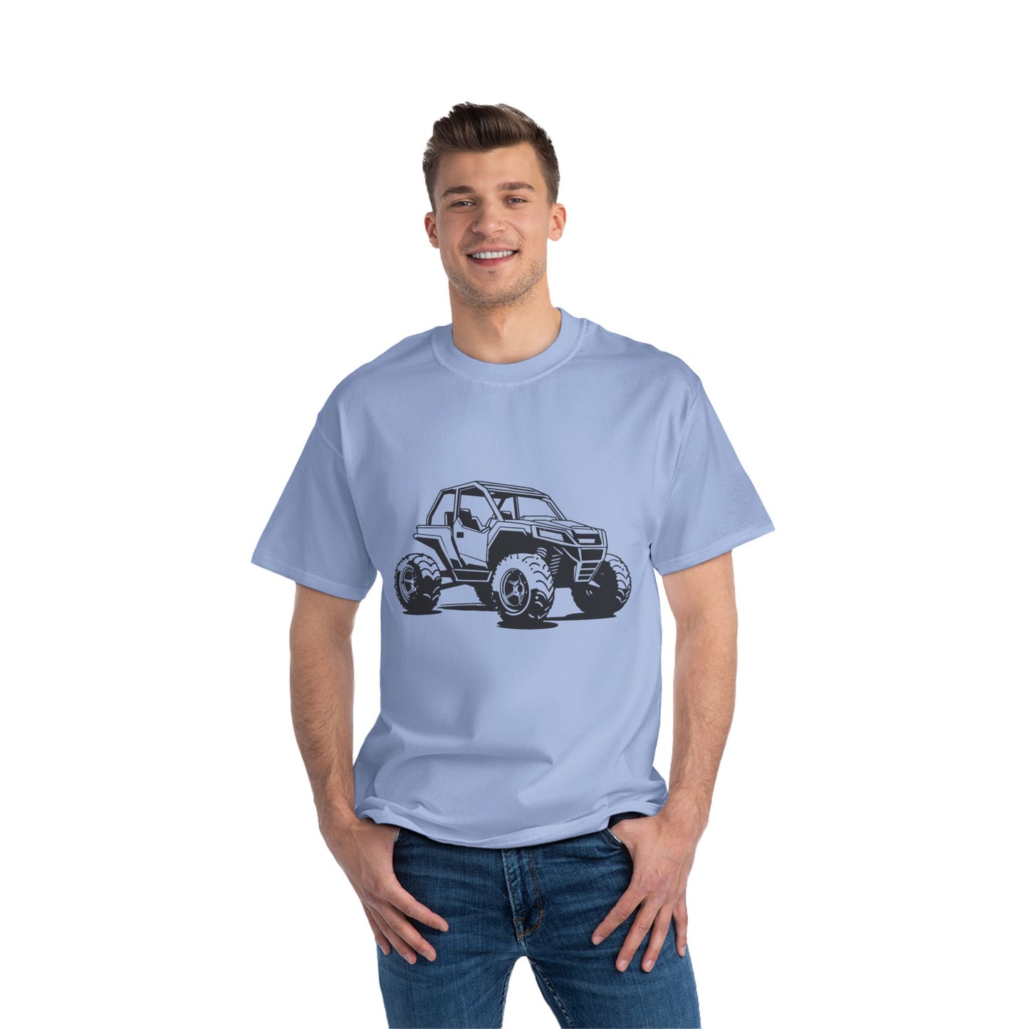 Off The Beaten Path Side By Side Men's Short-Sleeve Crewneck Tee