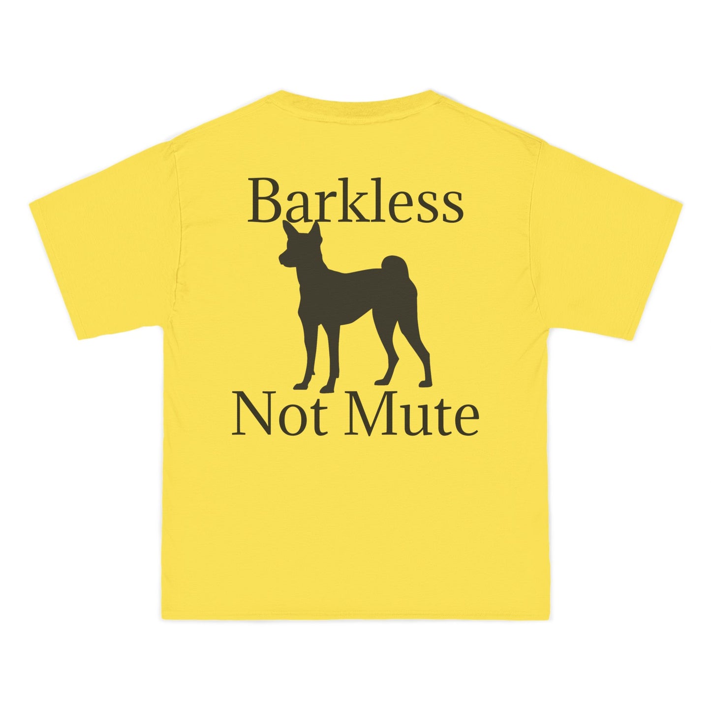 Barkless Not Mute Men's Short-Sleeve Crewneck Tee