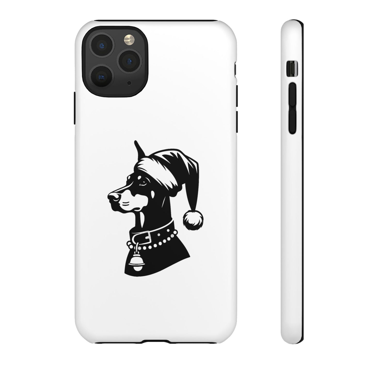 Santa Paws Doberman iPhone Case