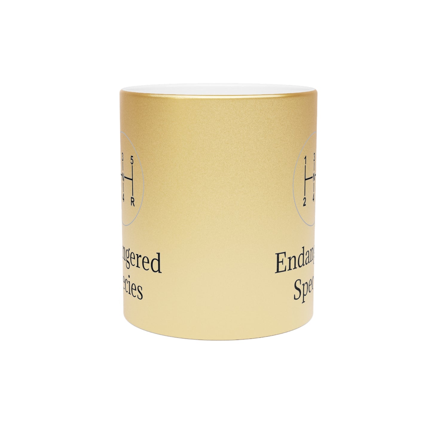 Endangered Species Metallic Coffee Mug