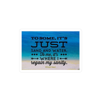 Dr. Beach Vinyl Decal