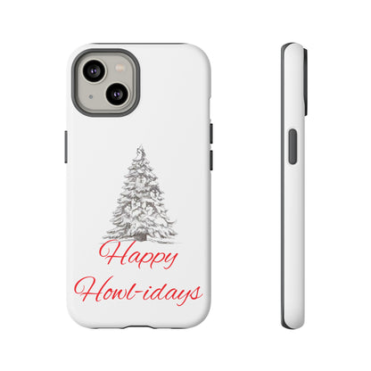 Happy Howl-idays iPhone Case