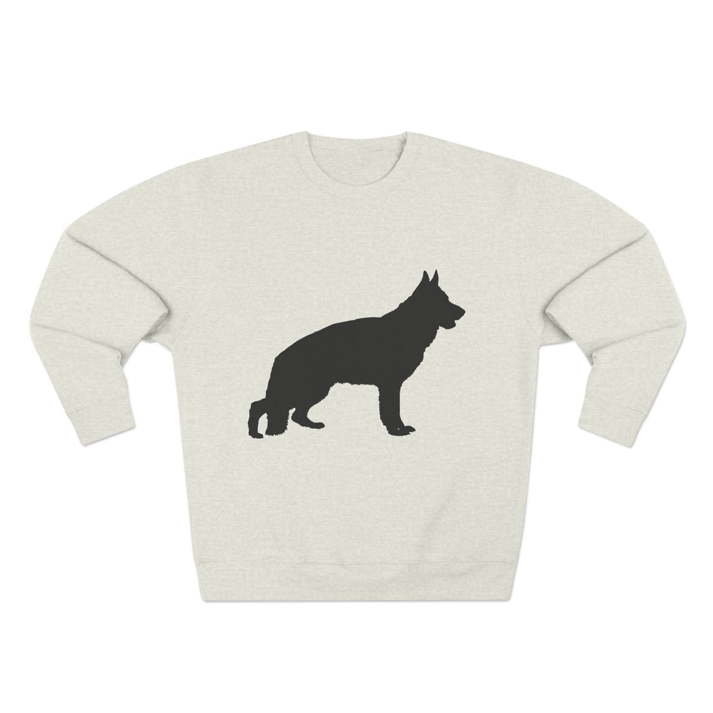 German Shepherd Silhouette Unisex Crewneck Sweatshirt