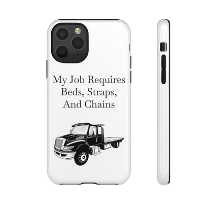 Beds, Straps, And Chains iPhone Case