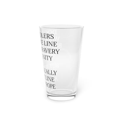 Jump Rope Drinking Glass