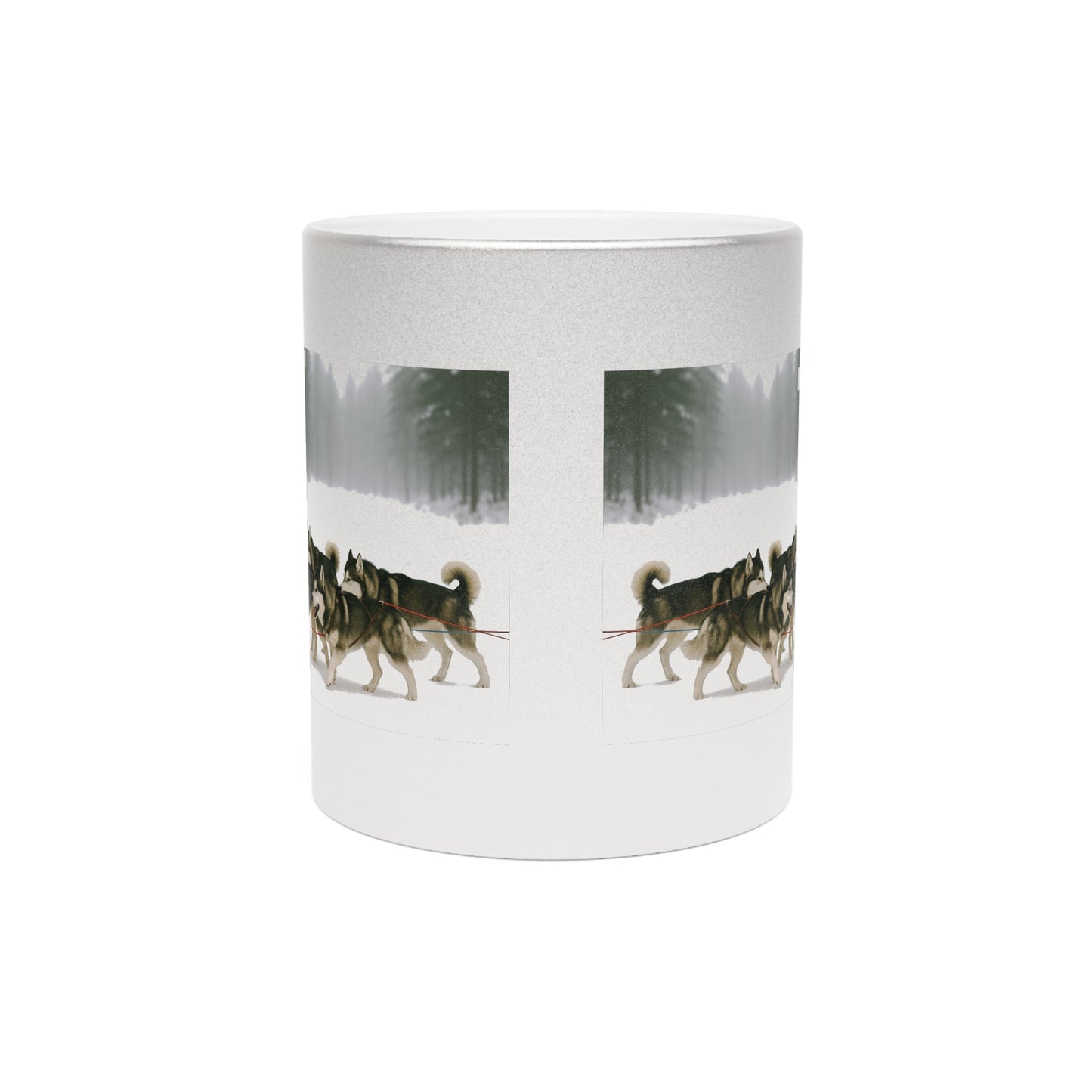Mush On Metallic Coffee Mug