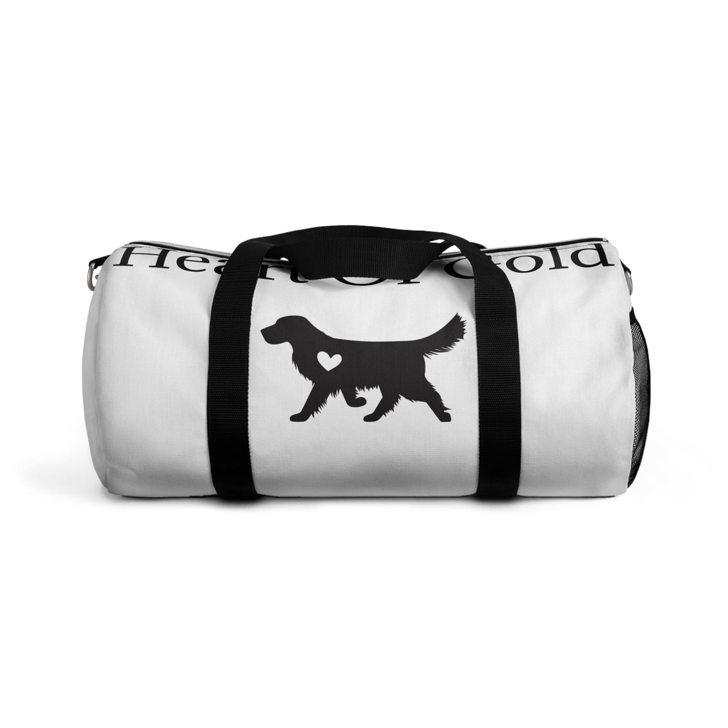 Heart Of Gold Duffel Bag