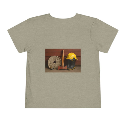 Fire/Rescue Appreciation Toddler Unisex Short Sleeve Crewneck Tee