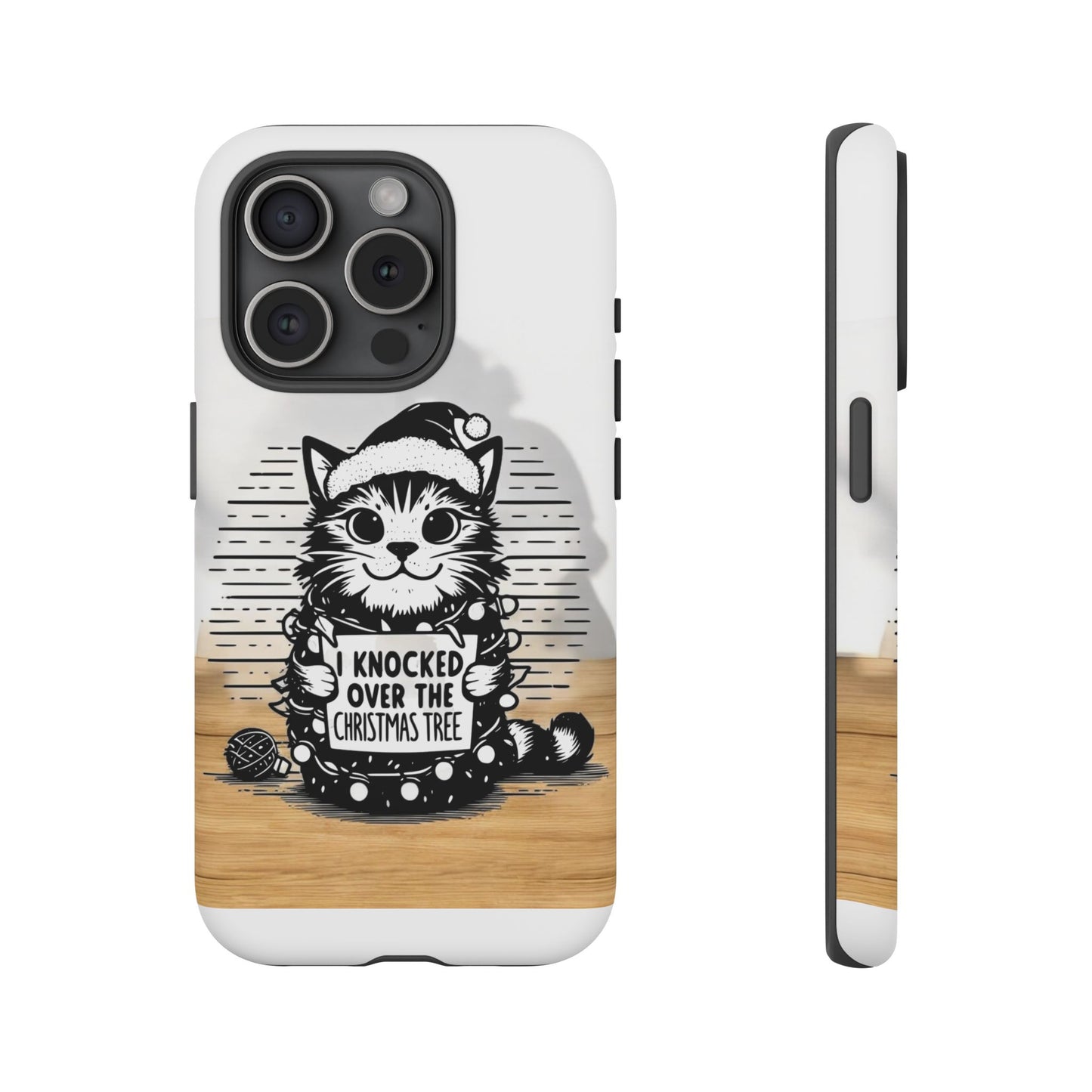 Naughty Cat iPhone Case