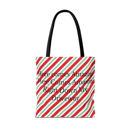 Here Comes Amazon Tote Bag