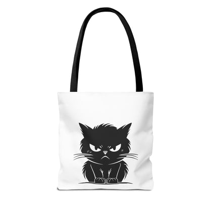 Angry Cat Tote Bag