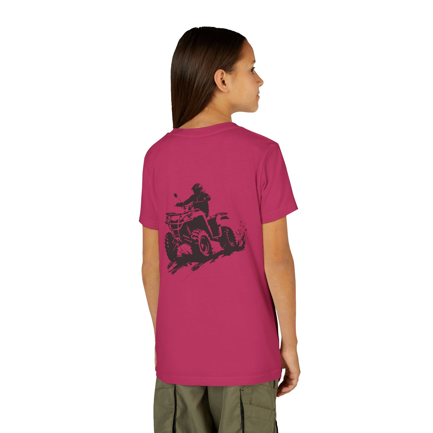 Slingin' Mud Quad Youth Unisex Short Sleeve Crewneck Tee