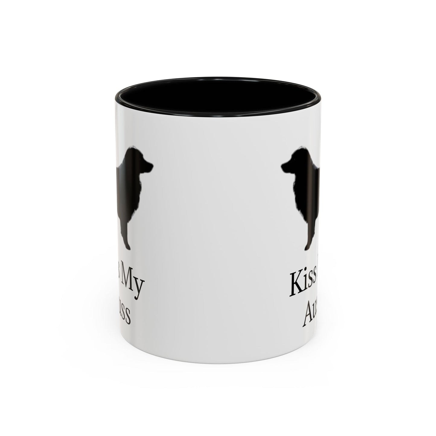 Kiss My Auss 2-Tone Coffee Mug