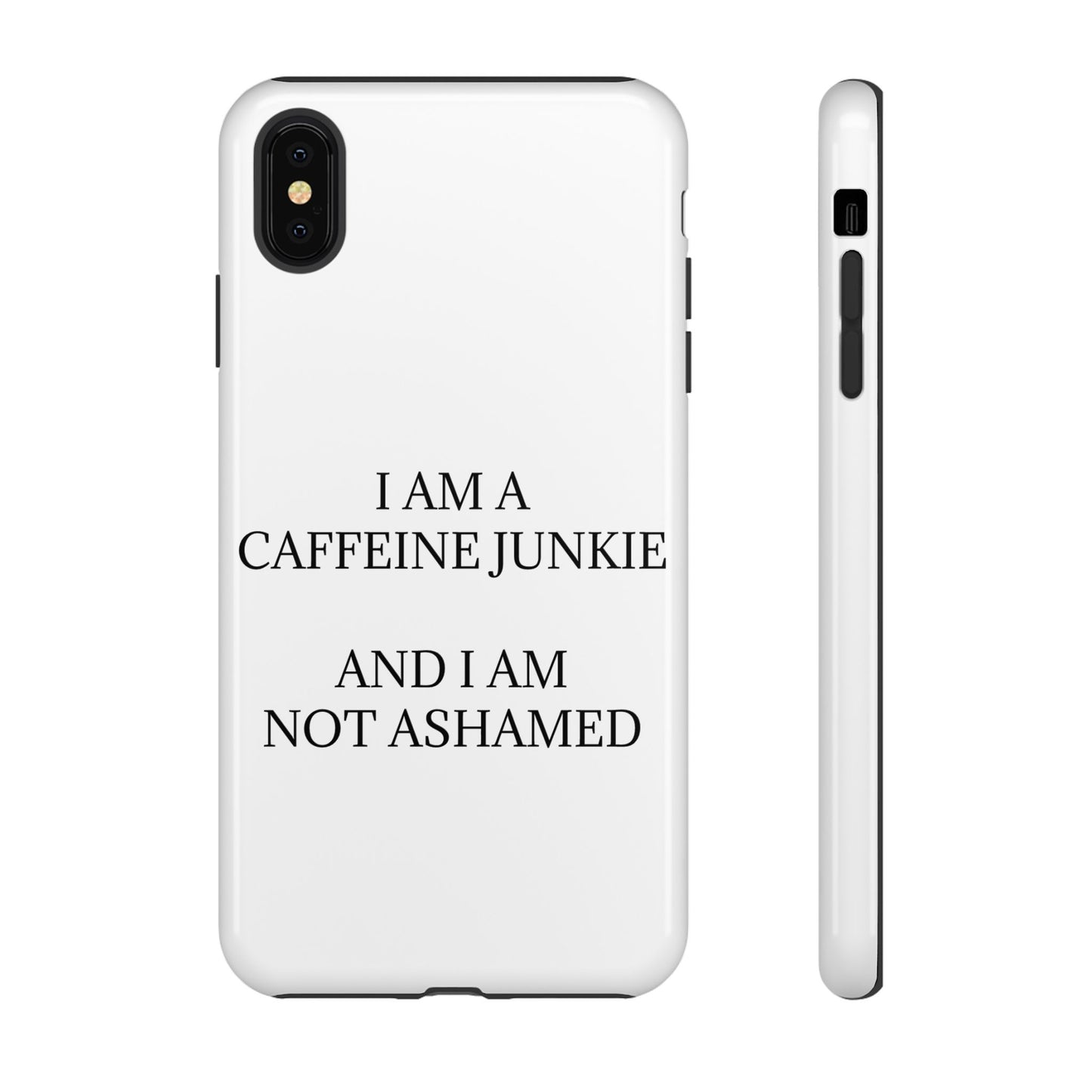 Caffeine Junkie iPhone Case