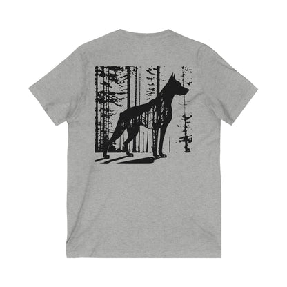 Guardian Of The Forest Unisex Short Sleeve V-Neck Tee