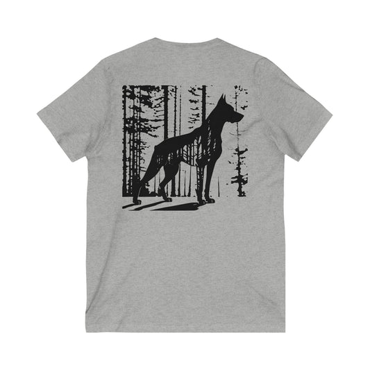 Guardian Of The Forest Unisex Short Sleeve V-Neck Tee