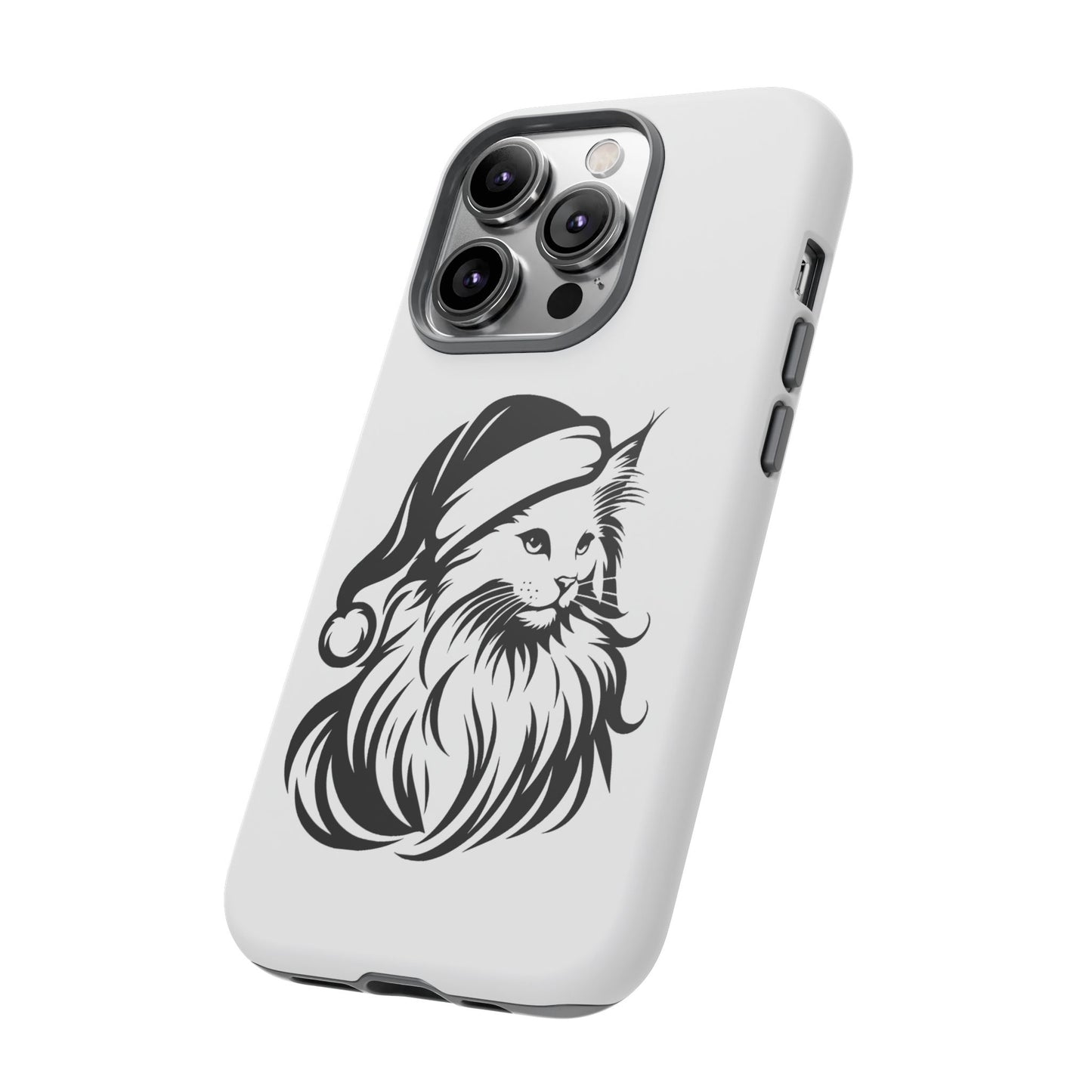 Santa Paws Cat iPhone Case