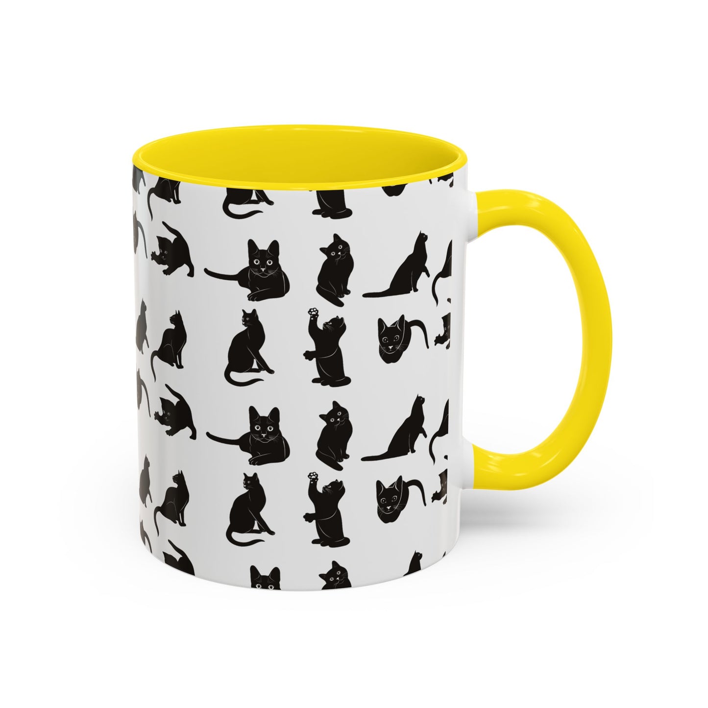 Cats 2-Tone Coffee Mug