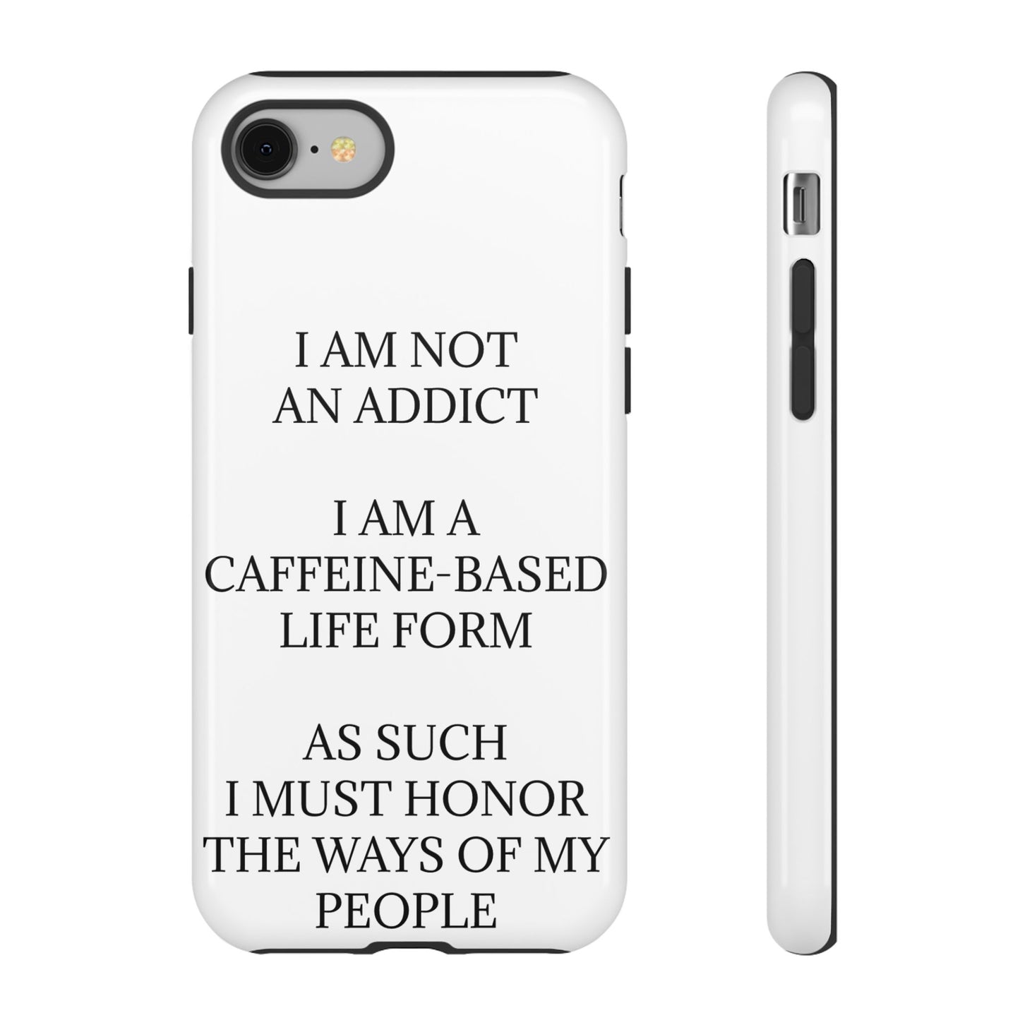 Not An Addict iPhone Case