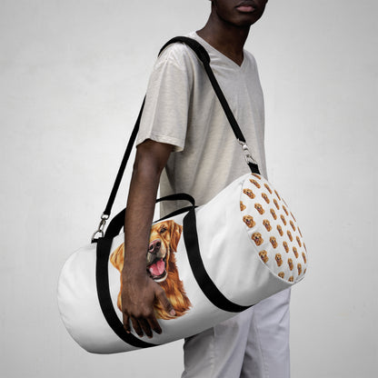 Golden Head Duffel Bag