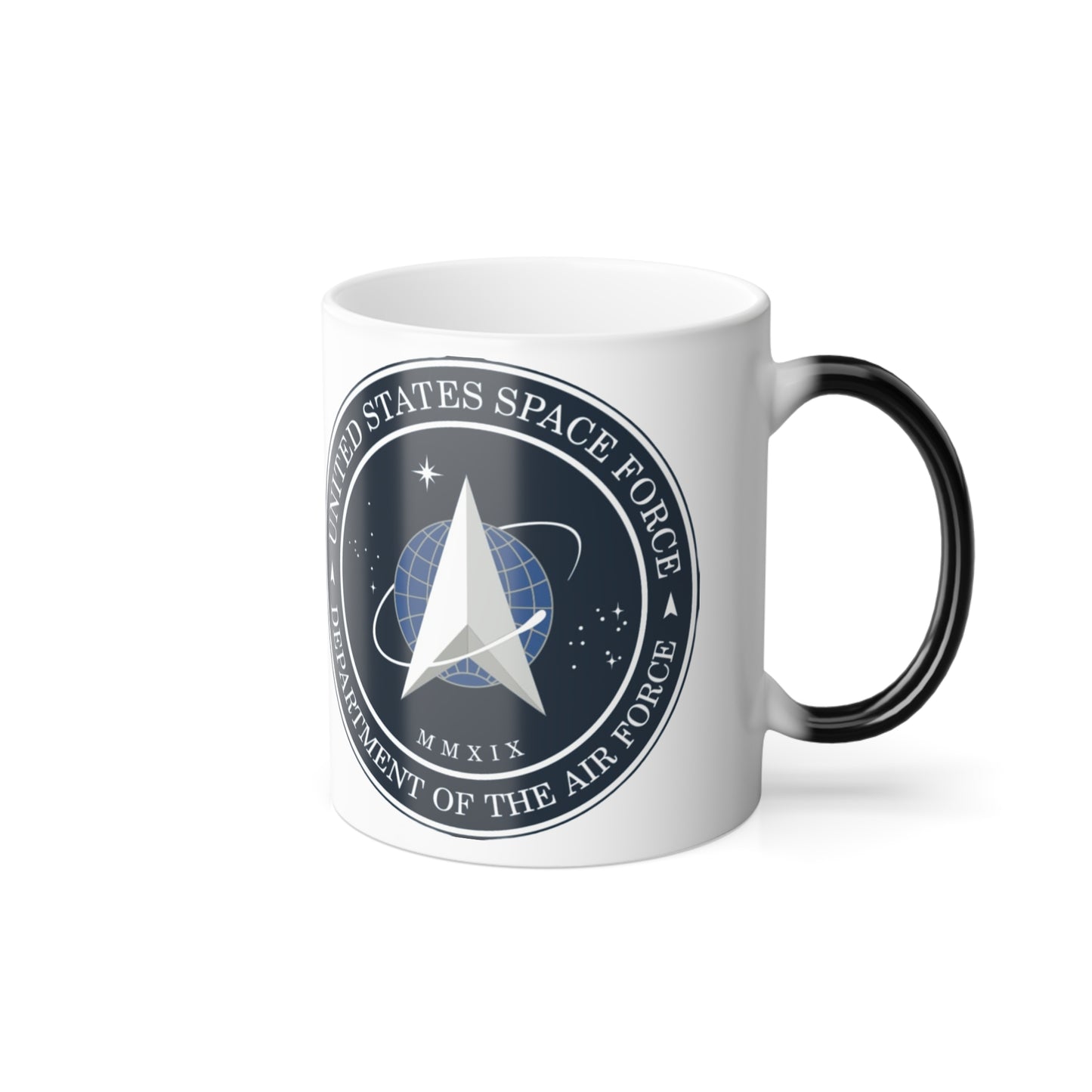 US Space Force Color Changing Mug