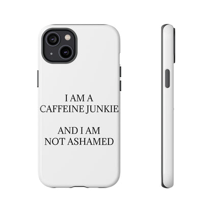 Caffeine Junkie iPhone Case