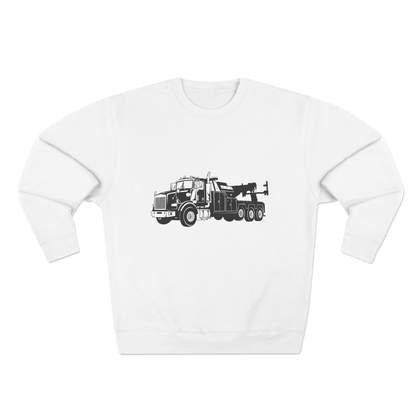 Heavy Tow Truck Unisex Crewneck Sweatshirt