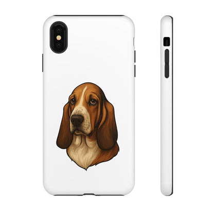 Basset Hound Head iPhone Case