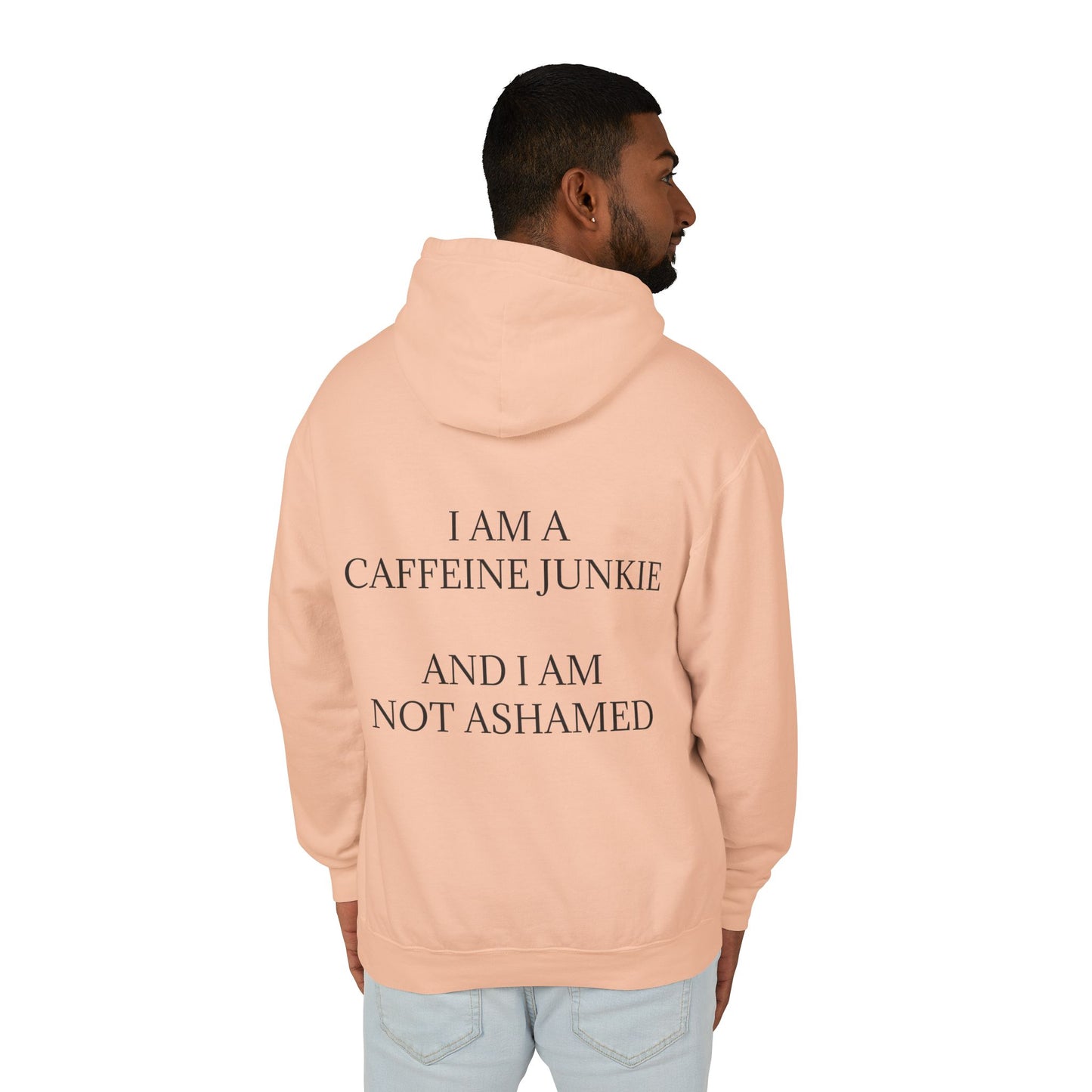 Caffiene Junkie Unisex Lightweight Hoodie
