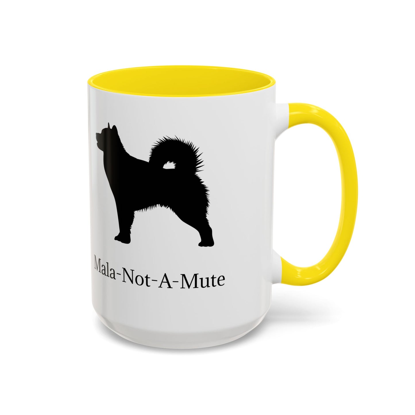 Mala-Not-A-Mute 2-Tone Coffee Mug