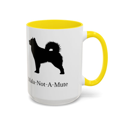 Mala-Not-A-Mute 2-Tone Coffee Mug