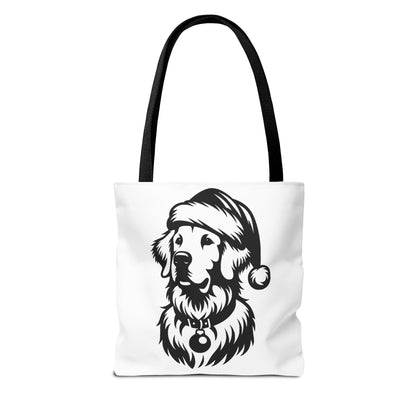 Santa Paws Golden Tote Bag