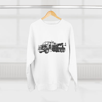 Heavy Tow Truck Unisex Crewneck Sweatshirt
