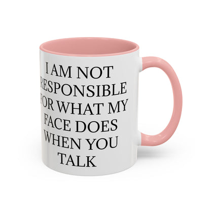 When You Talk 2-Tone Coffee Mug