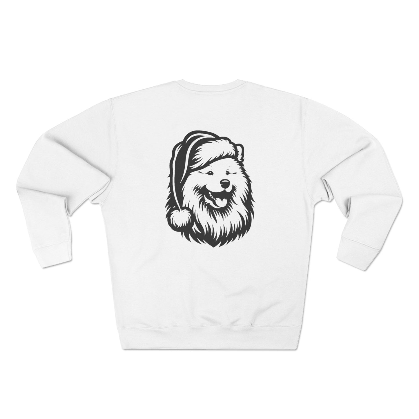 Santa Paws Samoyed Unisex Crewneck Sweatshirt