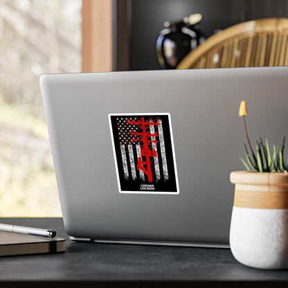 Lineman Vinyl Decal