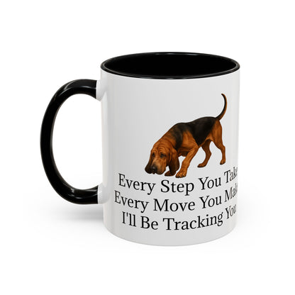 Tracking You 2-Tone Coffee Mug