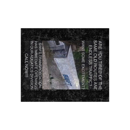 Swift Aquatics Crushed Velvet Blanket