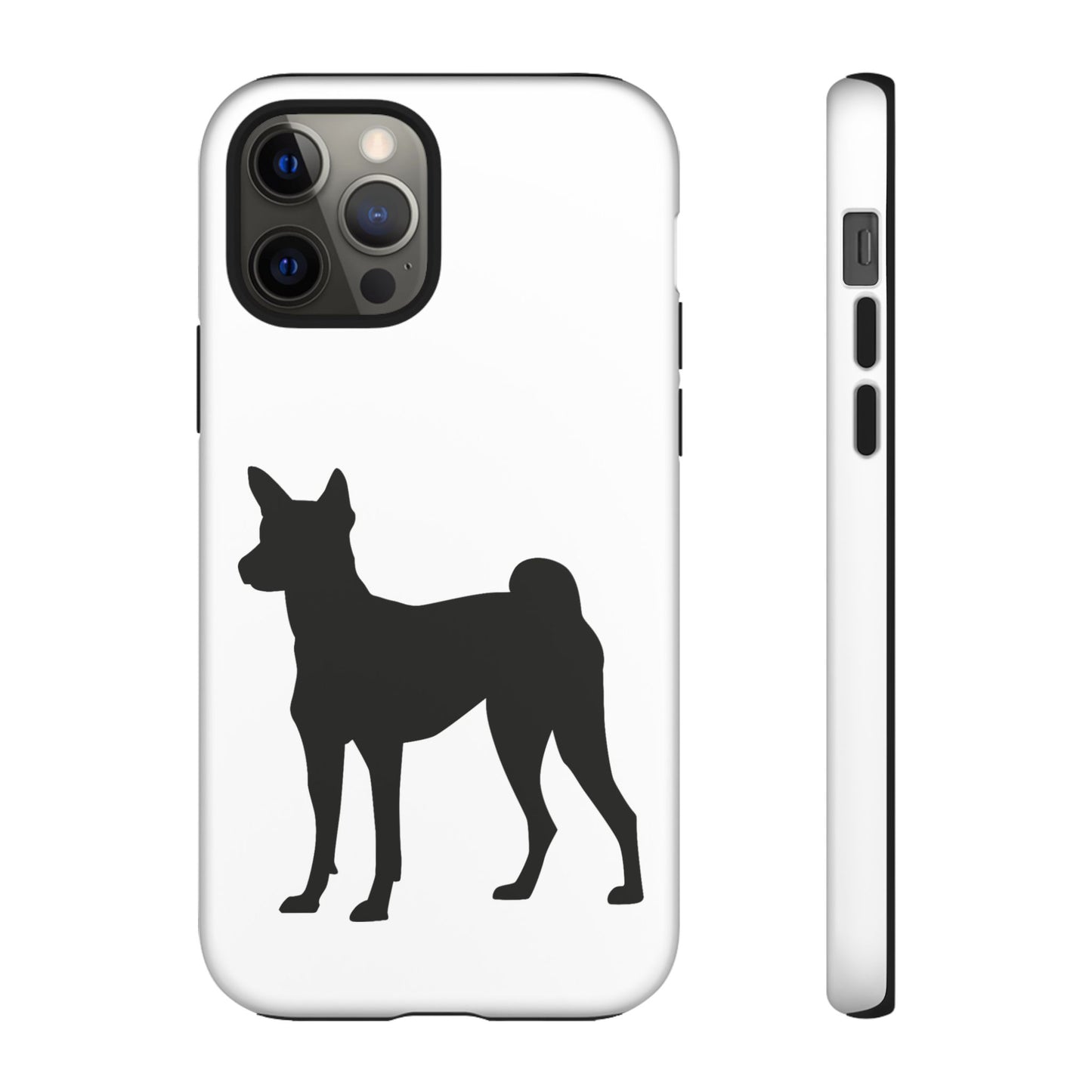 Basenji Silhouette iPhone Case