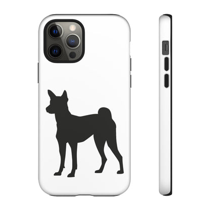 Basenji Silhouette iPhone Case