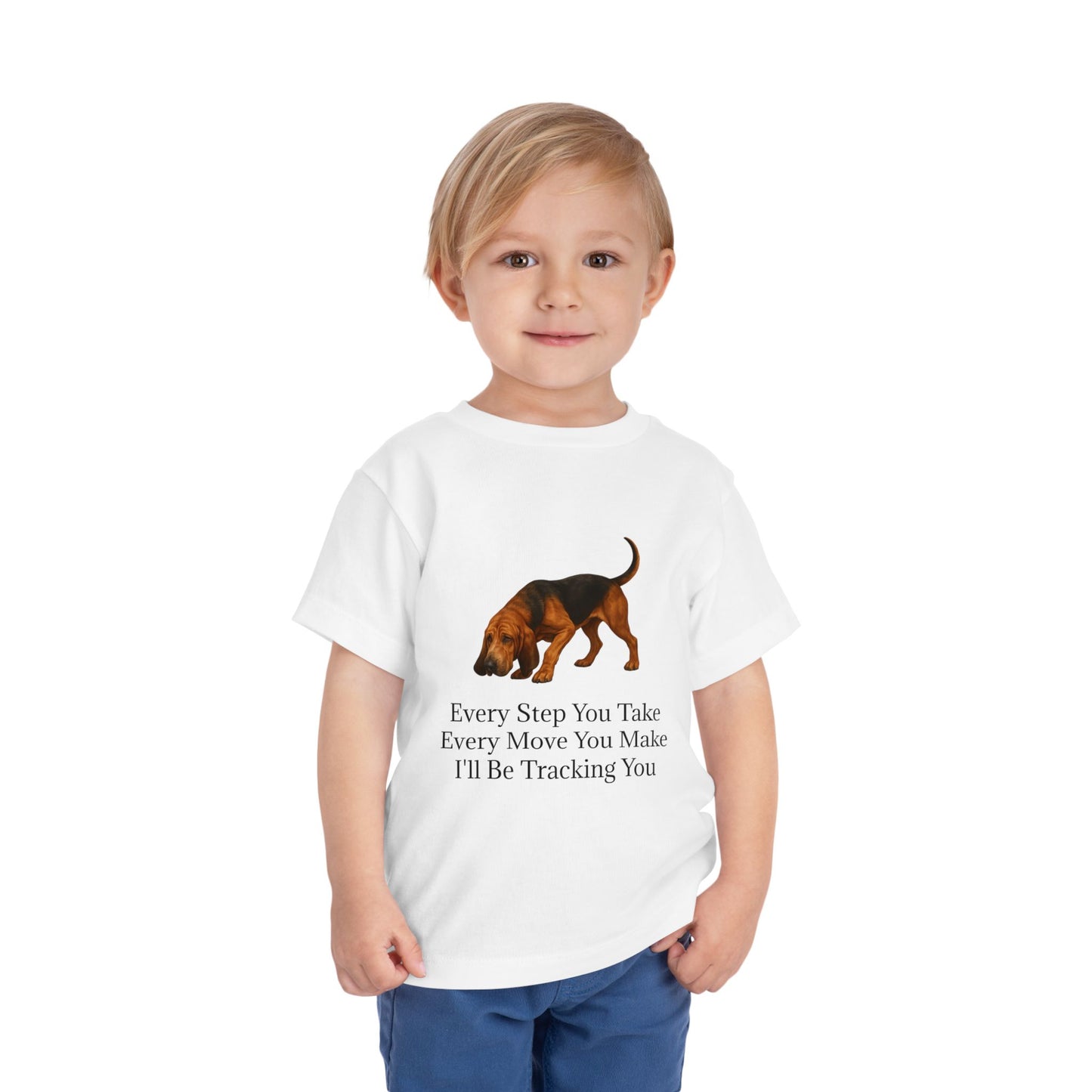 Tracking You Toddler Unisex Short Sleeve Crewneck Tee