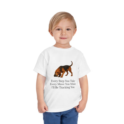 Tracking You Toddler Unisex Short Sleeve Crewneck Tee